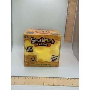 Crazy Fun SmushMart XL Cheese Squishy Toy TIK TOK VIRAL 100% Authentic SEALED